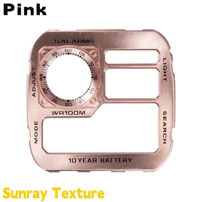 Casio AE1200 Watch Dial Mod - Copper Sunray Texture Faceplate Replacement Accessory