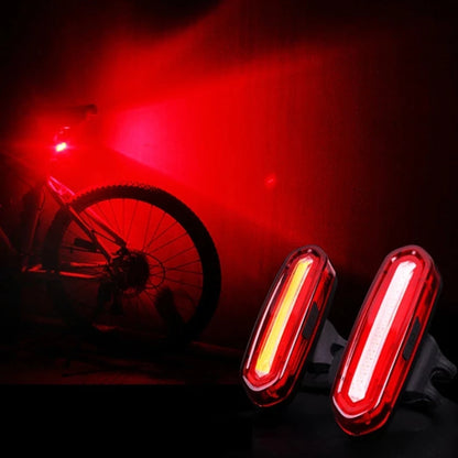 USB Rechargeable LED Bike Tail Light – Bright Rear Warning Lamp for Mountain & Road Cycling