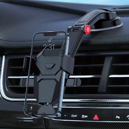 Gravity Car Phone Holder Stand - Universal Dashboard Mobile Phone Mount for iPhone Samsung Xiaomi Smartphones