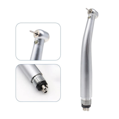 LED Dental Handpiece – High-Speed Push Button with 3 Water Spray, Ceramic Bearings & High Rotation Air Turbine Tip