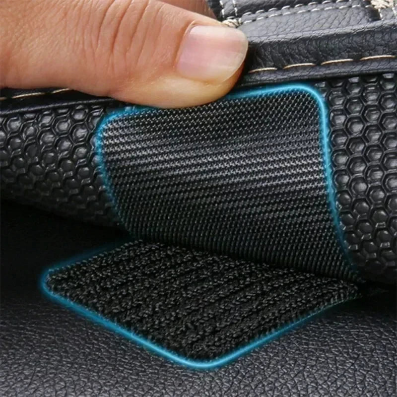 Double-Sided Carpet Fixing Stickers - High-Adhesive Anti-Skid Grip Patches for Floors, Car Mats & Rugs