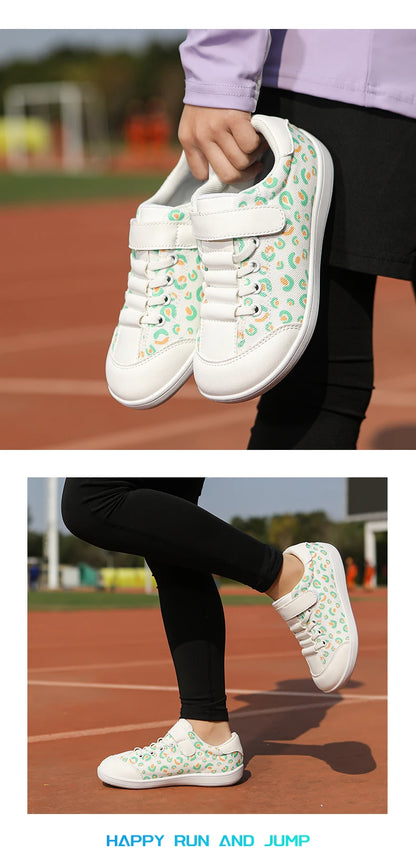 Children's Wide Barefoot Shoes – Anti-Slip Sports & Casual Shoes for Boys and Girls