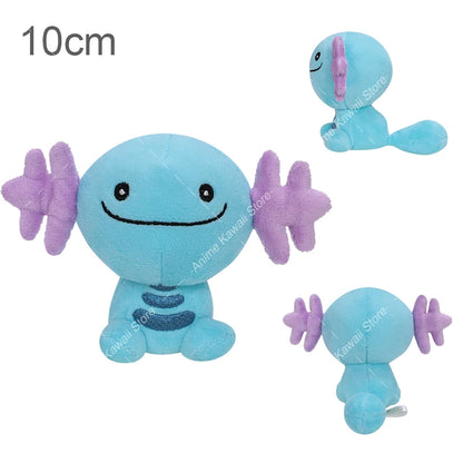 Kawaii Wooper Plush Toy 10cm – Soft Stuffed Pokemon Doll Cartoon Figure for Kids