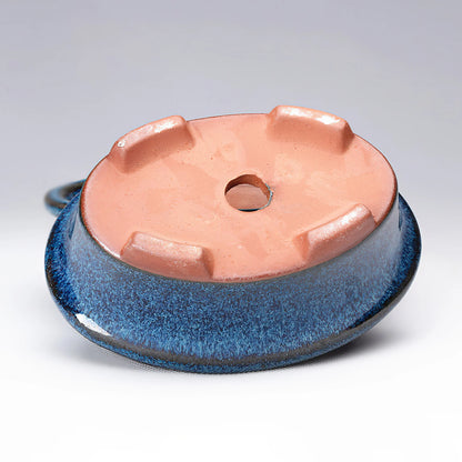 Ceramic Flower Pot with Drainage Hole - Lily Style Succulent & Orchid Planter for Home and Garden