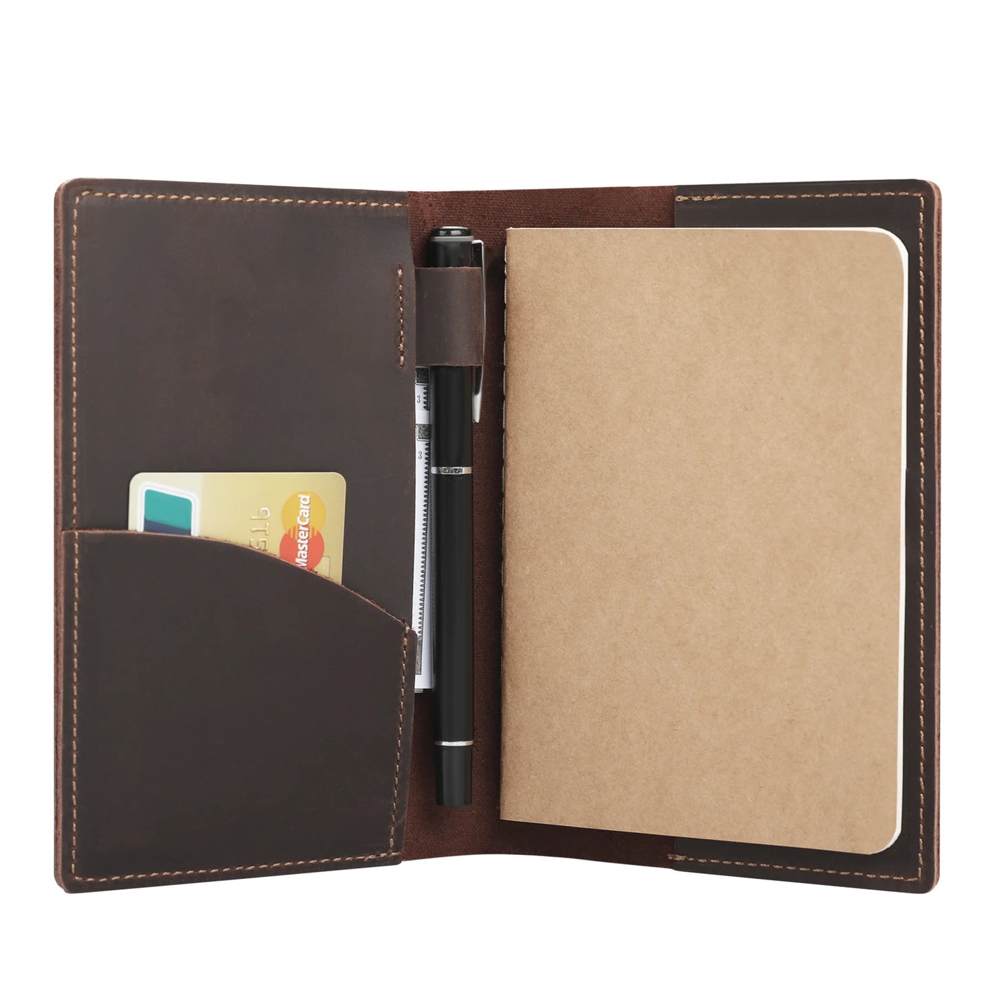 Leather Journal Cover for Field Notes – Fits 3.5" x 5.5" Notebooks (Cover Only)