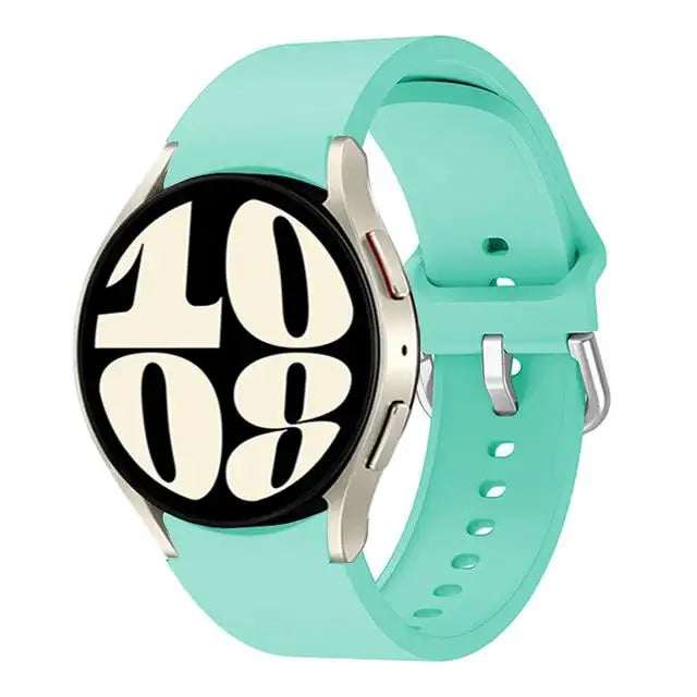 Samsung Galaxy Watch Silicone Sport Band - Replacement Strap for Galaxy Watch 4, 5, 6, 7, 5 Pro and Classic 40mm, 44mm, 45mm
