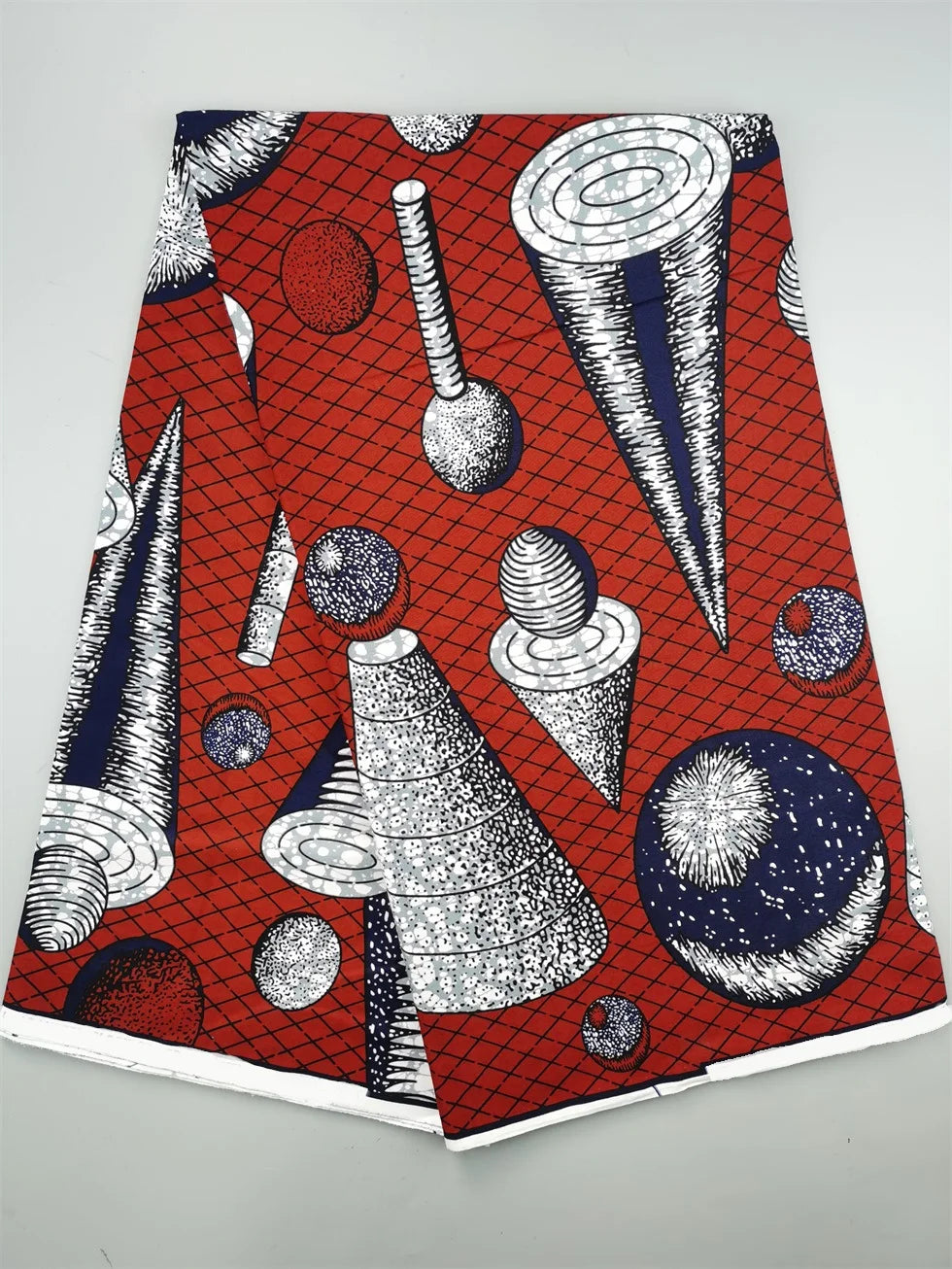 2025 African Wax Fabric - High Quality Cotton Nigerian Ankara Batik Print Material for Sewing & Dresses