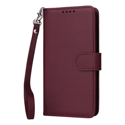 2-in-1 Magnetic Card Slot Leather Wallet Case for Xiaomi Redmi Note 13 Pro Plus, 12, 13C, 13T, C65 & POCO X6 5G – Stand Bag with Strap Cover