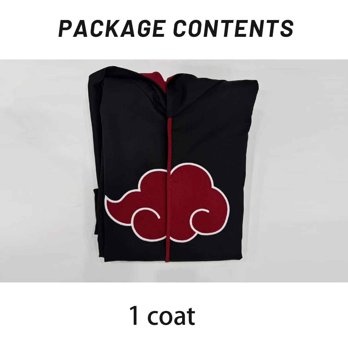 HOLOUN Anime Uchiha Itachi & Sasuke Cosplay Cloak – Embroidered Hawk Team Akatsuki Costume for Christmas