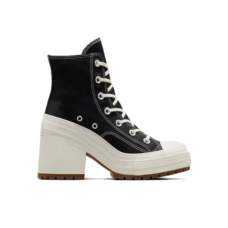 Women’s Platform Canvas Sneakers — Personalized Luxury Lace-Up Skateboard Casual Shoes for Fashion & Outdoor Wear