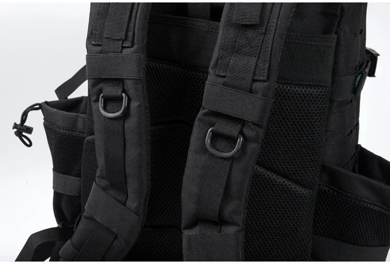 25L/45L Tactical Backpack for Men & Women – Outdoor Hiking Molle Daypack, School & Gym Rucksack with Dual Cup Holders