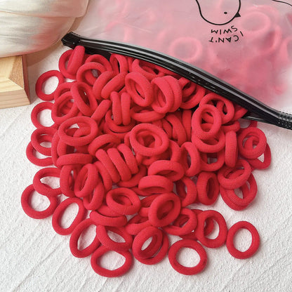 20/50PCS Kids Elastic Hair Bands – Girls Sweets Scrunchie Rubber Bands for Children Hair Ties & Headbands