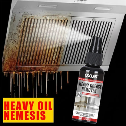 Heavy-Duty Kitchen Grease Cleaner – Fast-Acting Oil and Stain Remover for Range Hoods, Stoves, and Kitchen Surfaces