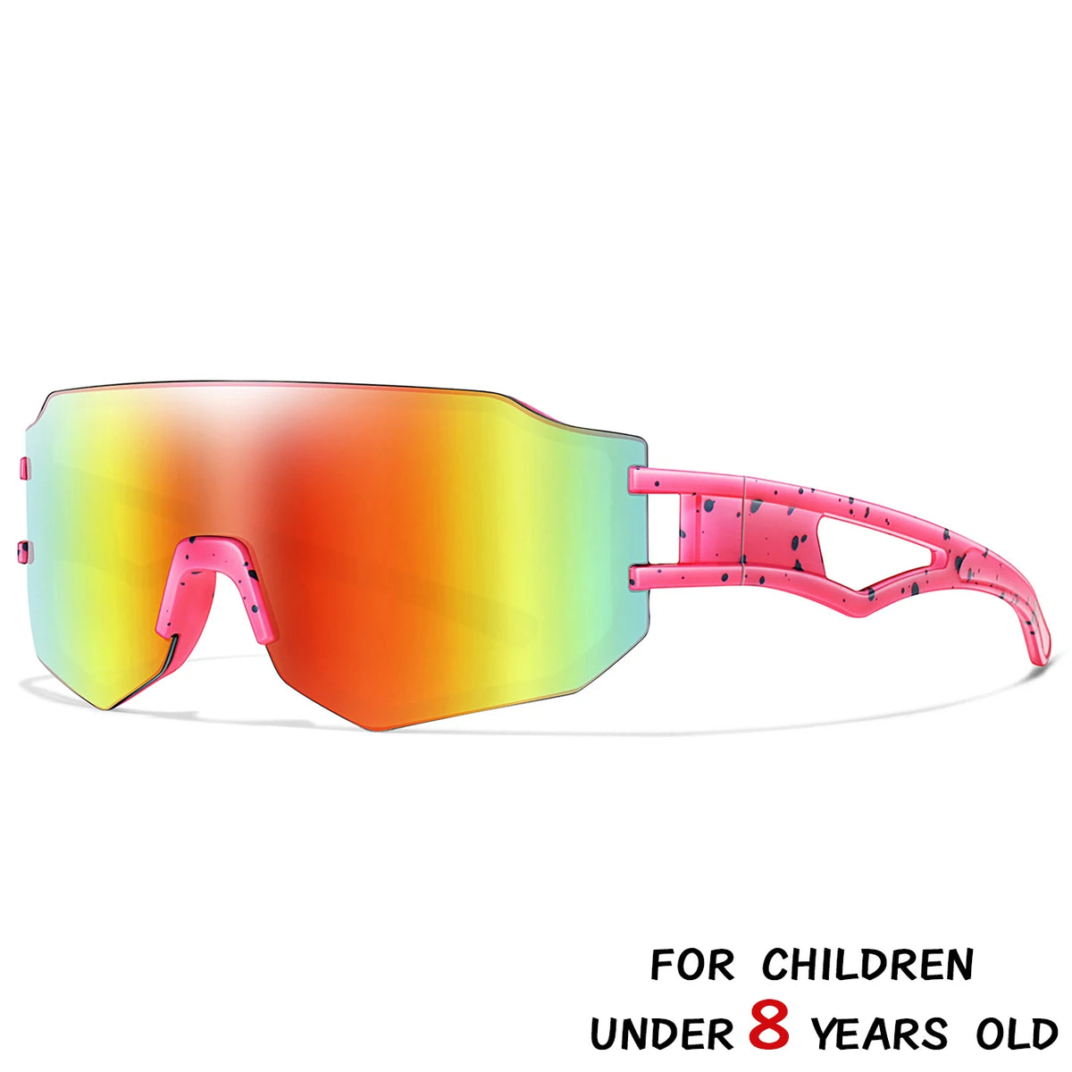 Kids UV400 Sports Sunglasses - Cycling, Camping, Fishing and Outdoor Eyewear for Boys and Girls Ages 3–8