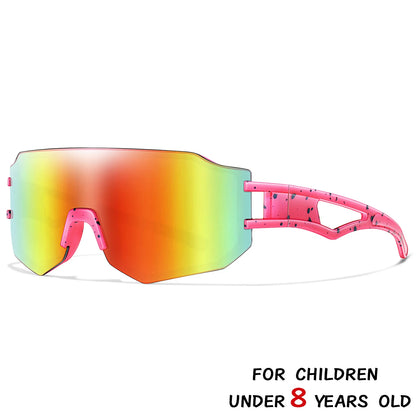 Kids UV400 Sports Sunglasses - Cycling, Camping, Fishing and Outdoor Eyewear for Boys and Girls Ages 3–8