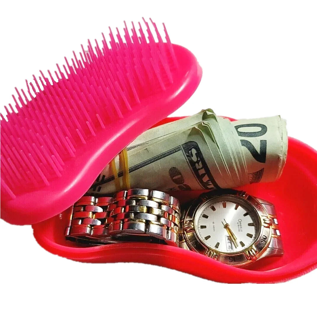 Hidden Money Storage Comb – Secret Safe Box for Jewelry, Keys & Travel Privacy Container