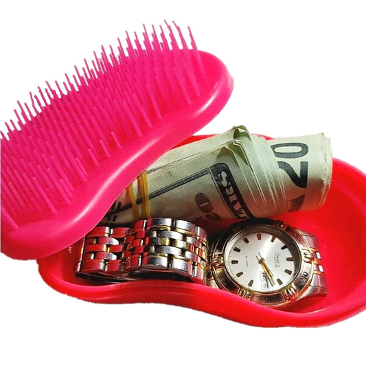 Hidden Money Storage Comb – Secret Safe Box for Jewelry, Keys & Travel Privacy Container