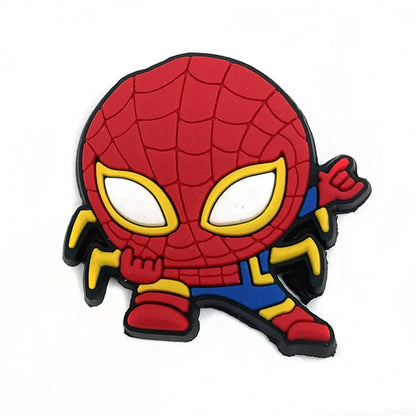 13Pcs Disney Spider-Man Shoe Charms – Cartoon Superhero Accessories for DIY Sandals & Kids Gifts