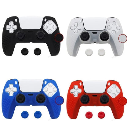 Protective Silicone Cover for PS5 Controller – Anti-Slip Skin Case with Thumb Grips for PS5 Slim Gamepad