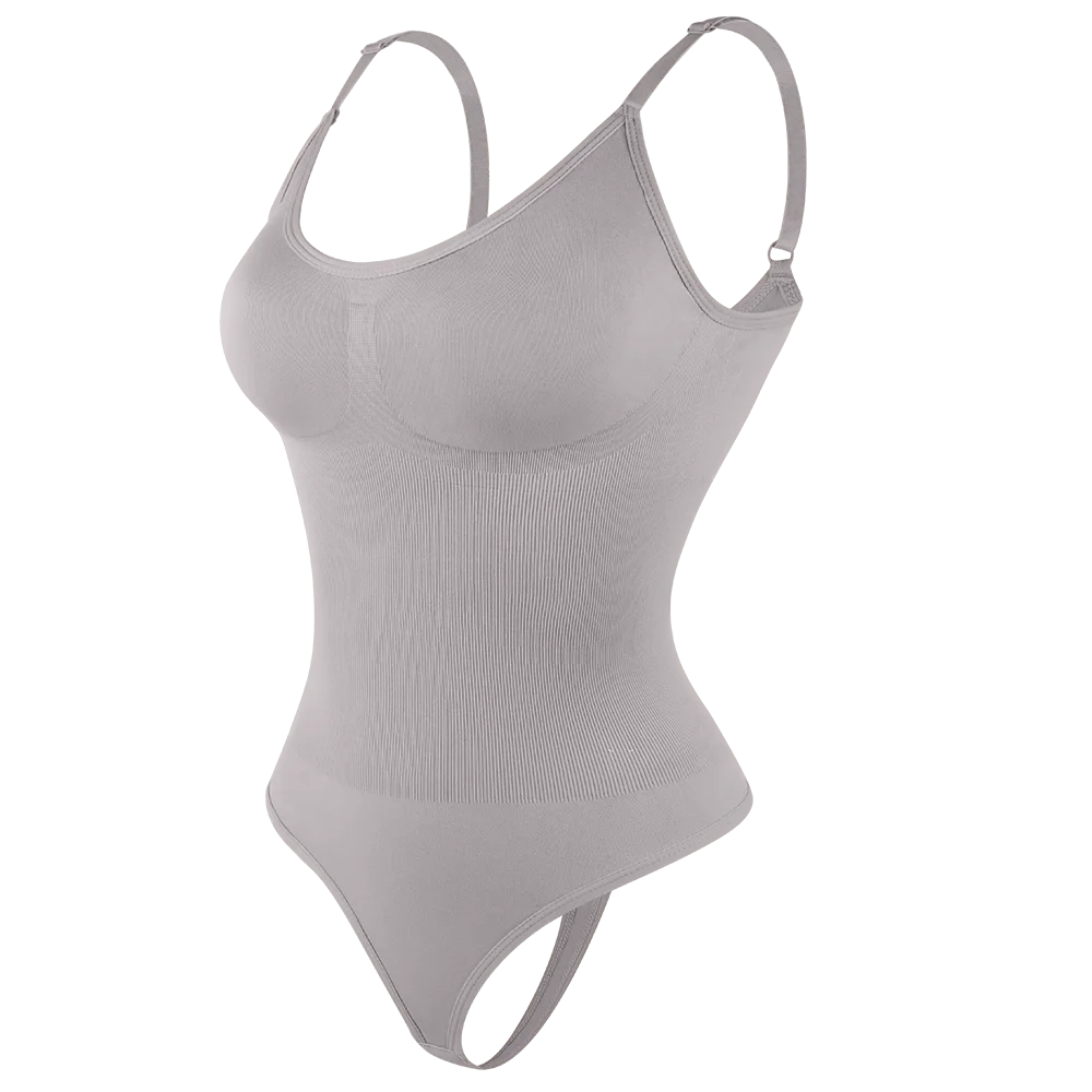 Women’s Tummy Control Shapewear Bodysuit - Butt Lifter Slimming Body Shaper for Invisible Under Dress Wear