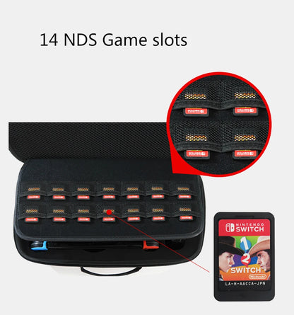 Nintendo Switch OLED Carrying Case — Portable Travel Storage Bag for Switch Game Accessories