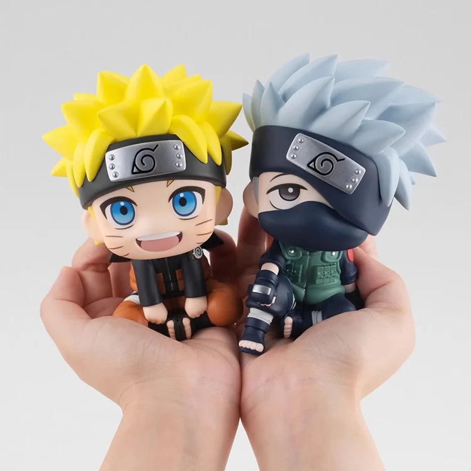 HOT Naruto Anime Q Version Action Figure – Naruto, Kakashi, Sasuke & Itachi Collectible Toy