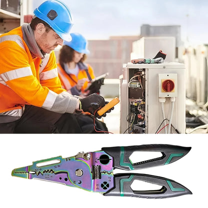 Steel Wire Stripper Pliers - Durable Cutting & Holding Tool with Ergonomic Grip for Reduced Hand Fatigue