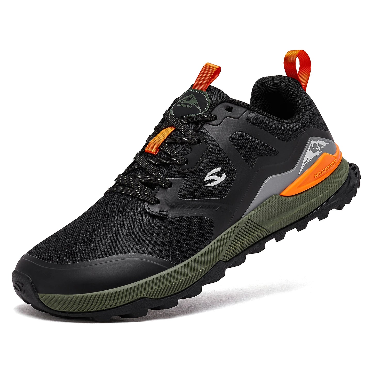 HOBIBEAR Unisex Hiking Shoes | Trail Running Outdoor Sneakers for Men & Women, Non-Slip Lace-Up Walking Shoes