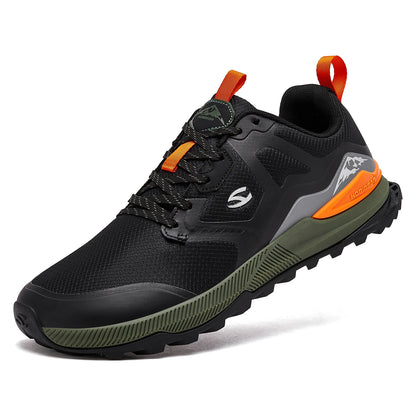 HOBIBEAR Unisex Hiking Shoes | Trail Running Outdoor Sneakers for Men & Women, Non-Slip Lace-Up Walking Shoes