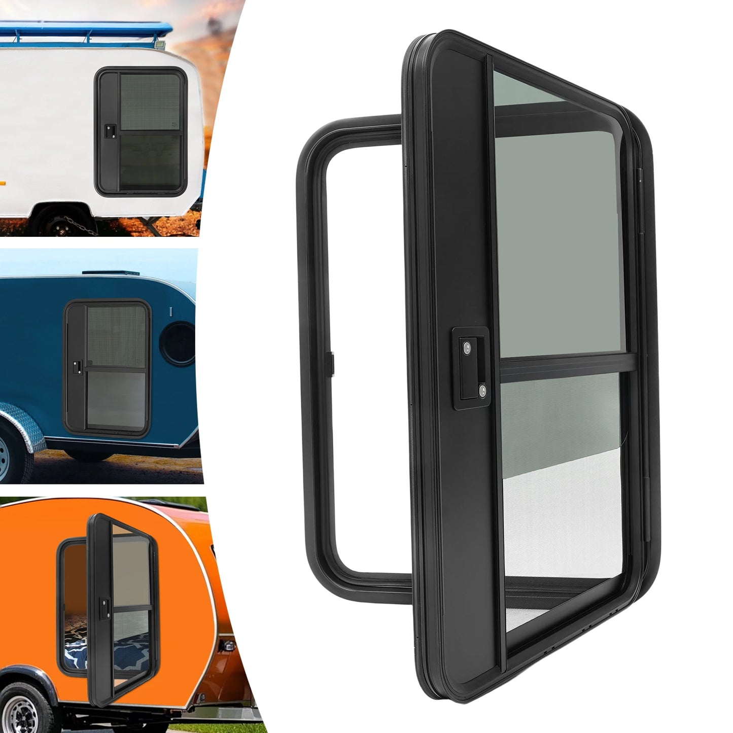 RV Camper Teardrop Trailer Entry Door - Passenger & Driver Side Replacement Door
