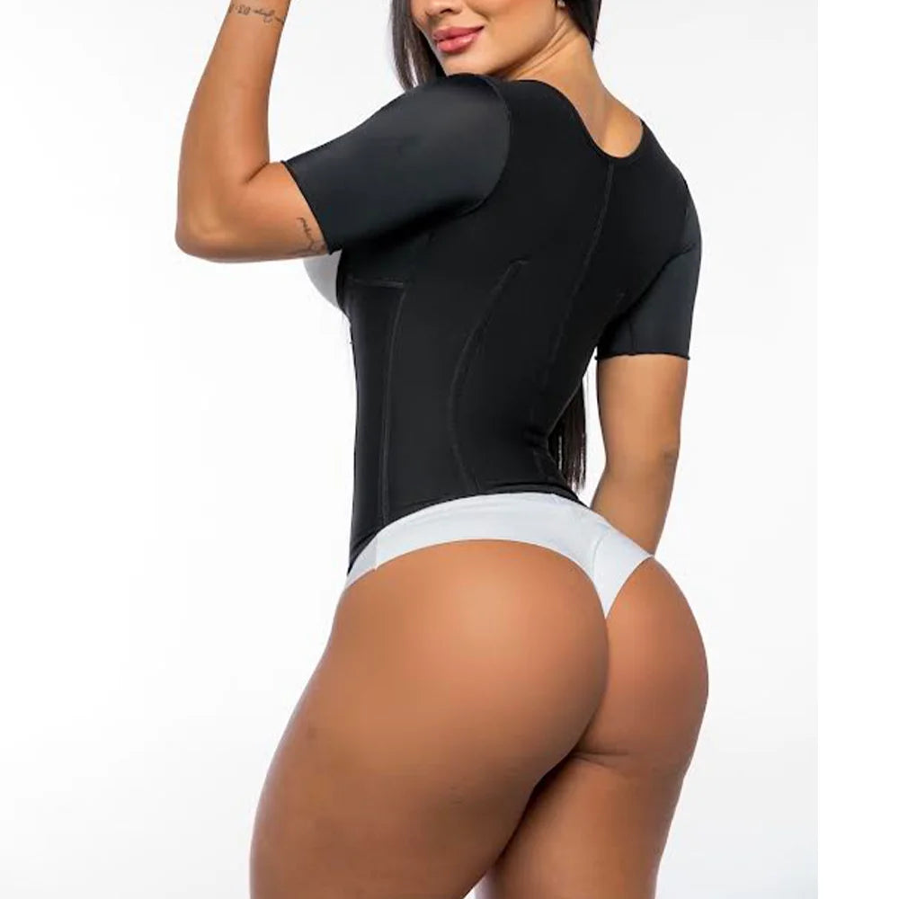 Women’s Fajas Waist Trainer Cincher – Postpartum Underbust Corset Body Shaper for Slimming, Compression & Curved Figure Control