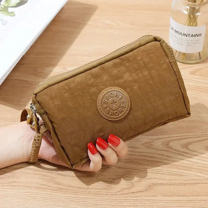 Korean-Style Large Capacity Oxford Cloth Wallet – Waterproof Coin Wallet for Men & Women
