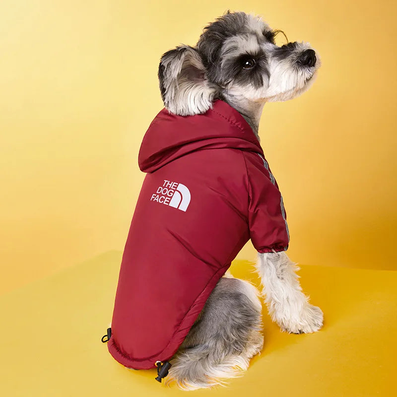 Waterproof Reflective Dog Coat – Warm Fleece Jacket for Small & Medium Dogs, Winter Raincoat for Puppies & Chihuahuas