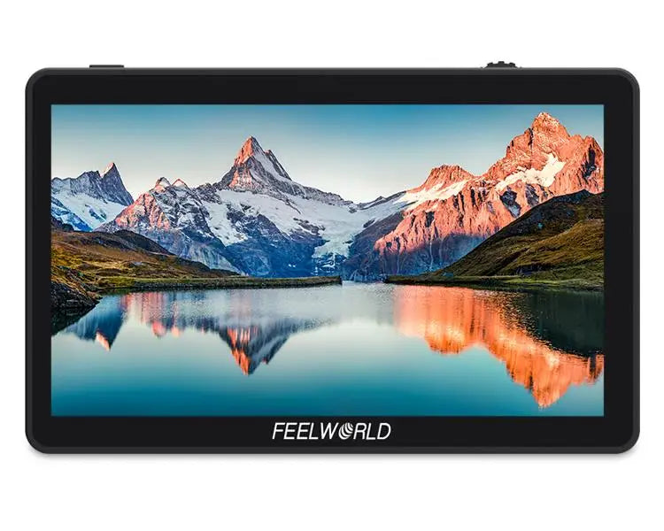FEELWORLD F6 PLUS V2 6" DSLR Camera Field Monitor – 3D LUT, Touchscreen IPS, 1920x1080 FHD, 4K Support, Focus Assist