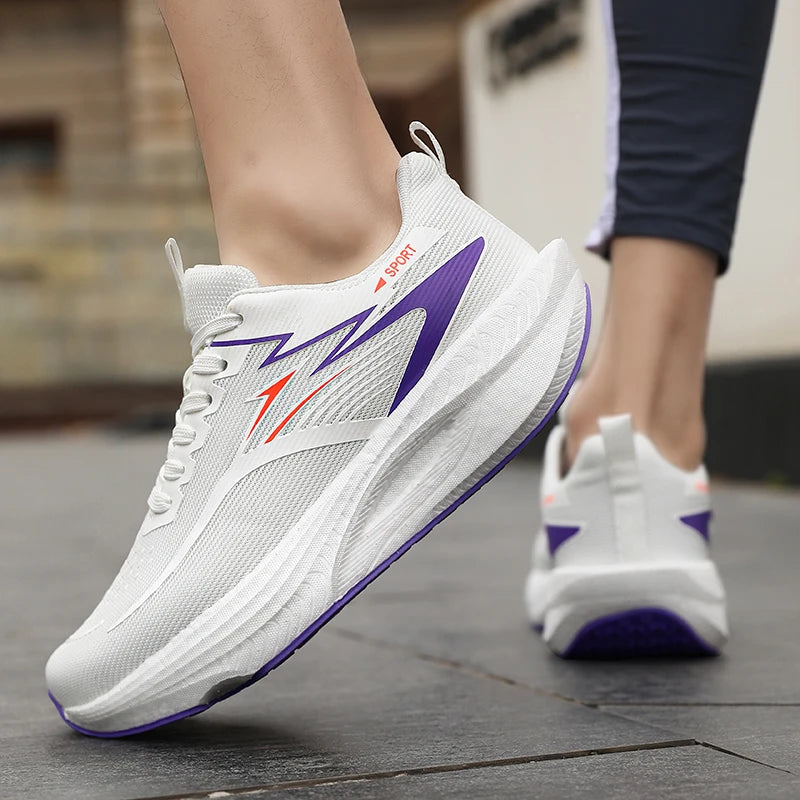 Men’s & Women’s Sports Running Shoes – Lightweight Breathable Marathon Sneakers with Air Cushion for Jogging, Outdoor & Athletic Training