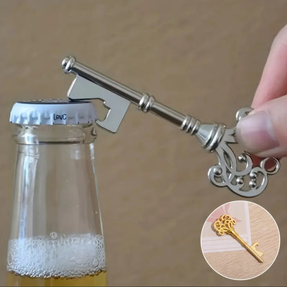 Vintage Crown Key Bottle Opener - Classic Barware Tool for Home, Kitchen, Weddings and Gifts