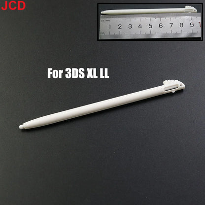 White Plastic Telescopic Stylus Pen — Touch Screen Stylus for 2DS/3DS/New 2DS LL XL/New 3DS XL/NDSL/NDSi/NDS