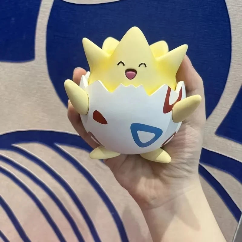 Mini Kawaii Togepi Anime Figure – Cute Pokémon Collectible Desktop Car Ornament, Surprise Gift Toy for Boys & Girls