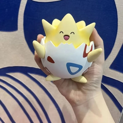 Mini Kawaii Togepi Anime Figure – Cute Pokémon Collectible Desktop Car Ornament, Surprise Gift Toy for Boys & Girls