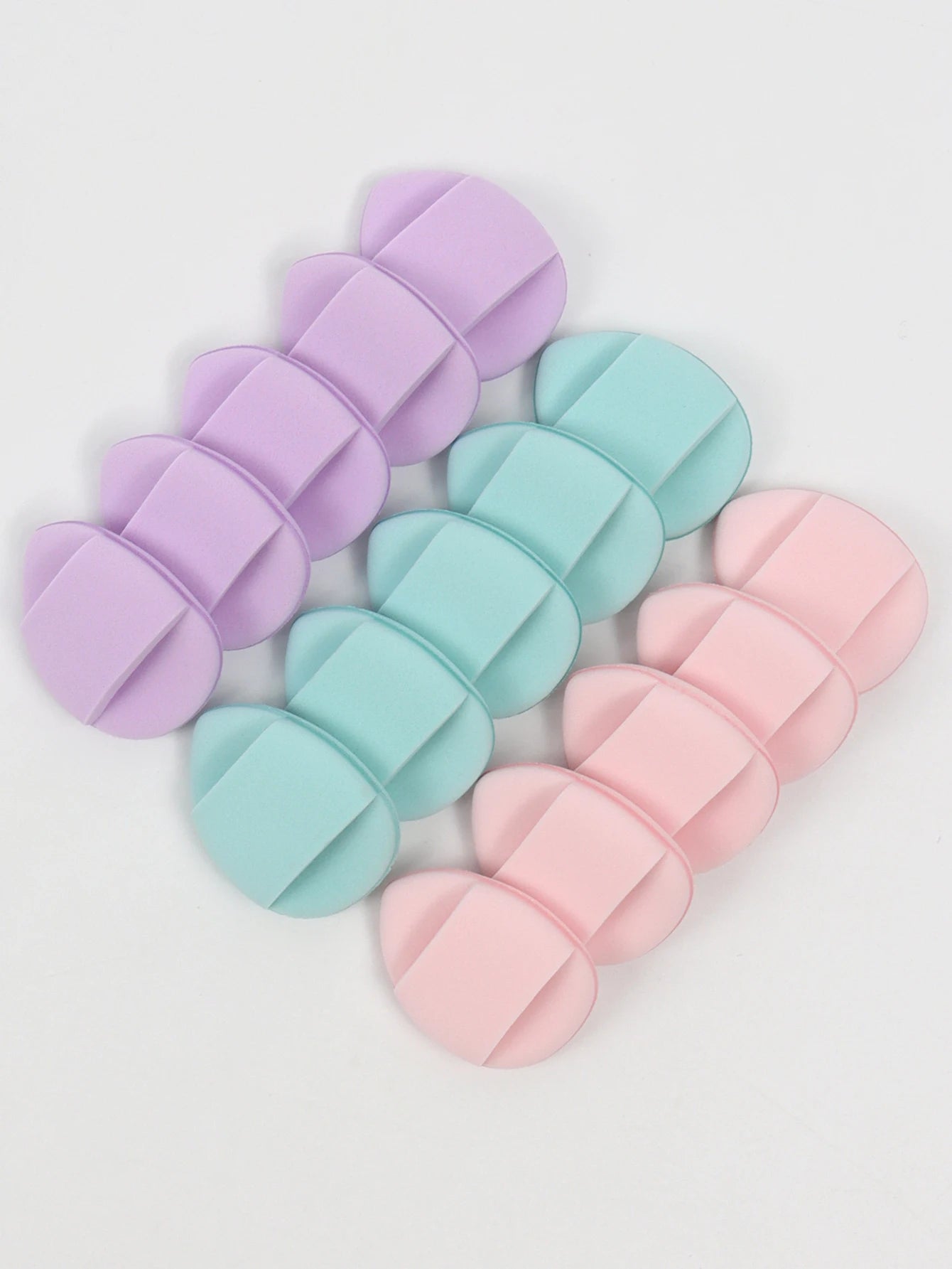 Finger Air Cushion Makeup Puff Set – Powder, Liquid Foundation & Concealer Applicator Wholesale