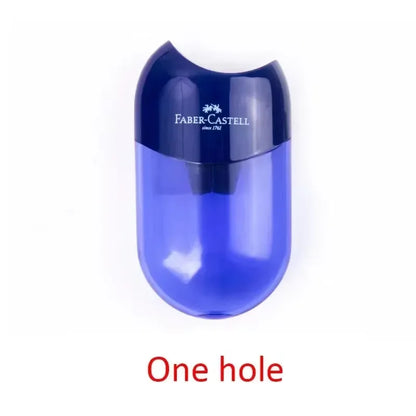 Double & Single Hole Transparent Pencil Sharpener – Creative Pen Knife for Kids & Students, School Supplies