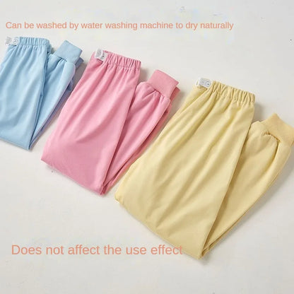 Children’s Waterproof Training Pants – Cotton Washable Breathable Leak-Proof Cloth Diapers for Kids