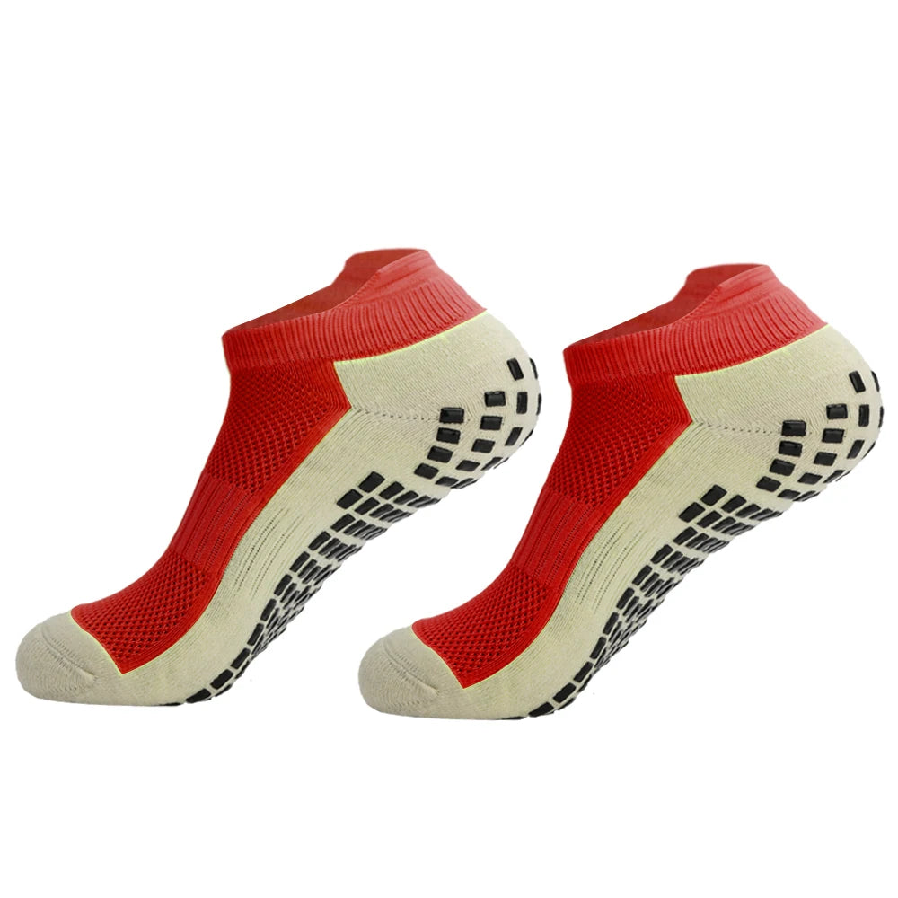 Men & Women Soccer Socks — Silicone Anti-Slip Grip Sports Football Socks