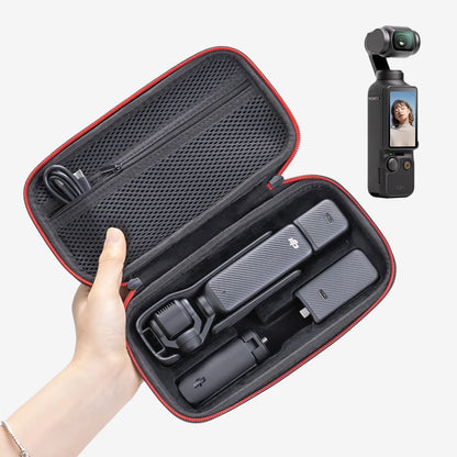 DJI Osmo Pocket 3 Protective Case - Portable Durable Storage Box with Wrist Strap for Camera & Accessories
