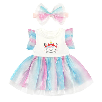 Baby Born Doll Clothes Set – Cute Jumpers, Rompers & Shoes for 13-18 Inch Newborn Dolls, Festival & Birthday Gift