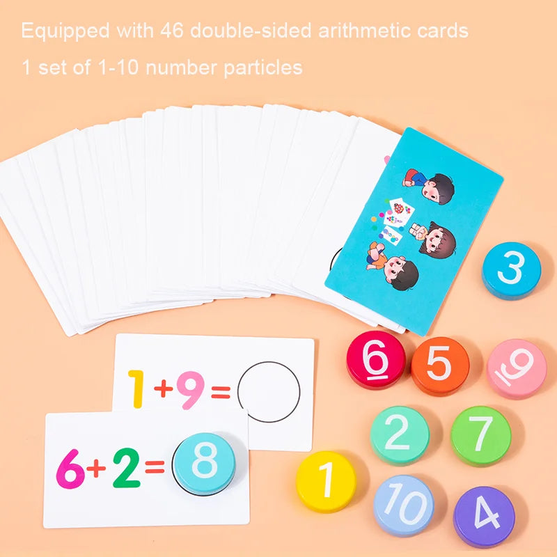 Children's Math Early Education Toy – Number Cognition & Mathematical Operations Learning Aids