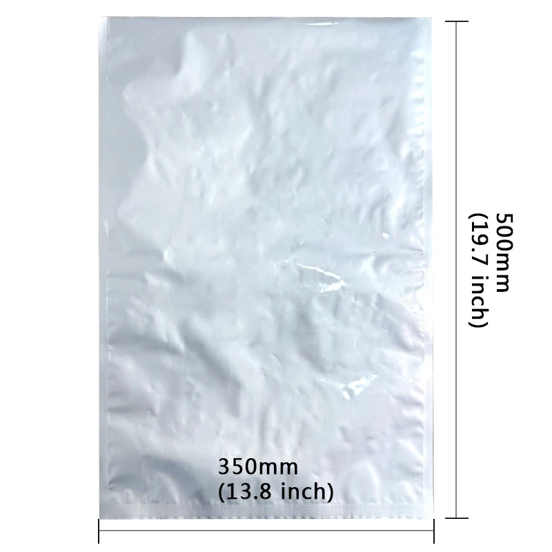 10-Pack 5-Gallon Mylar Bags — Resealable Aluminum Foil Food Storage, Light-Proof & Food-Grade (20"x30")