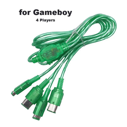 1.5m GBC Battle Link Cable - 4-Player Extension Cord for Nintendo Game Boy GBC GBP GB Consoles