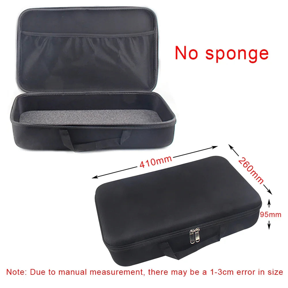 DIY Foam Hard Carry Case Storage Bag – Shockproof Travel Zipper Organizer for Camera & Outdoor Tool Accessories