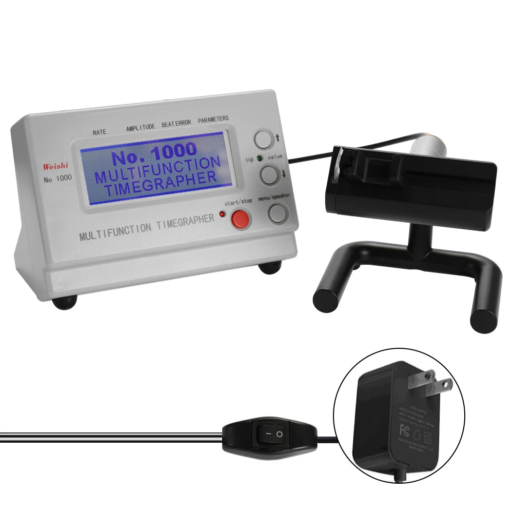 WeiShi No.1000/No.1900 Timegrapher – Watch Testing Tool for Repairers & Hobbyists, Timing Test & Watch Repairing Tool